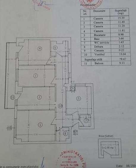 Apartament cu 4 camere decomandat în Drumul Taberei