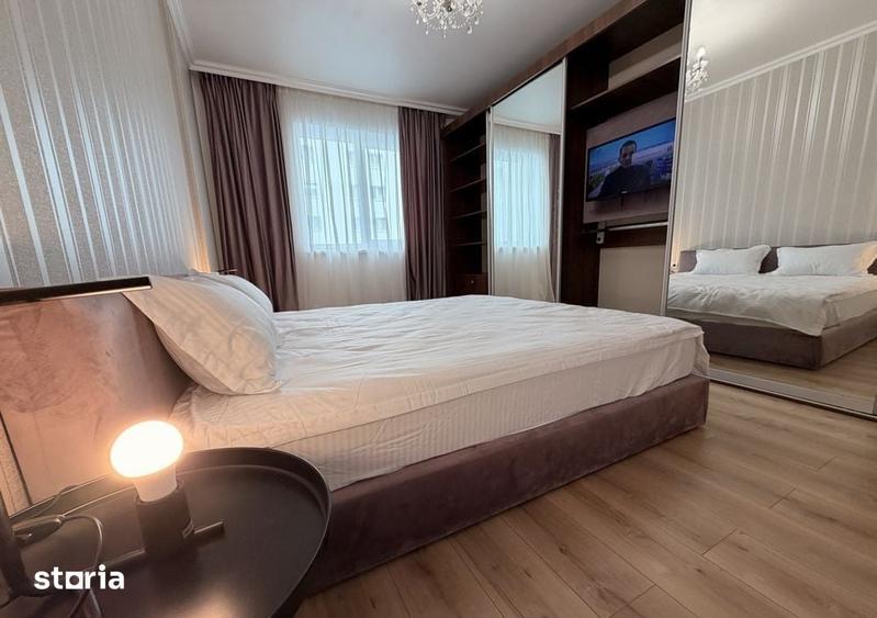 Apartament cu 2 camere decomandat, mobilat în Central