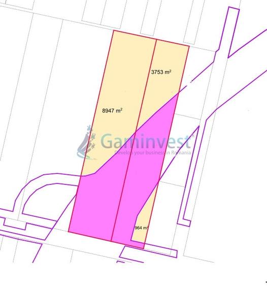 Teren Construcții extravilan de 12699 mp, în Calea Aradului