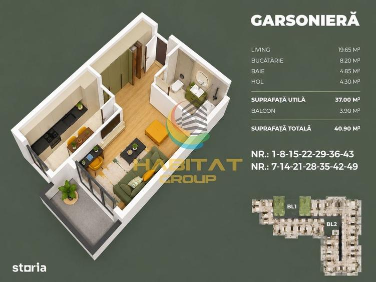 Apartament cu 7 camere în Central