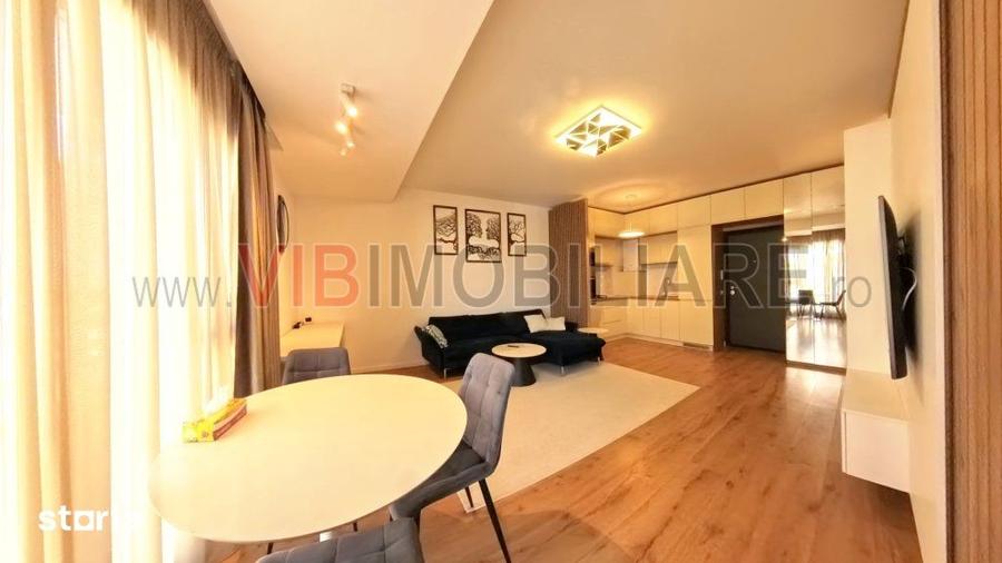 Apartament cu 2 camere, mobilat în Tunari