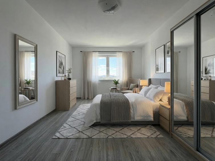 Apartament cu 2 camere decomandat în Florești