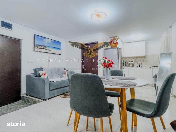 Apartament cu 3 camere semidecomandat, mobilat în Între Lacuri