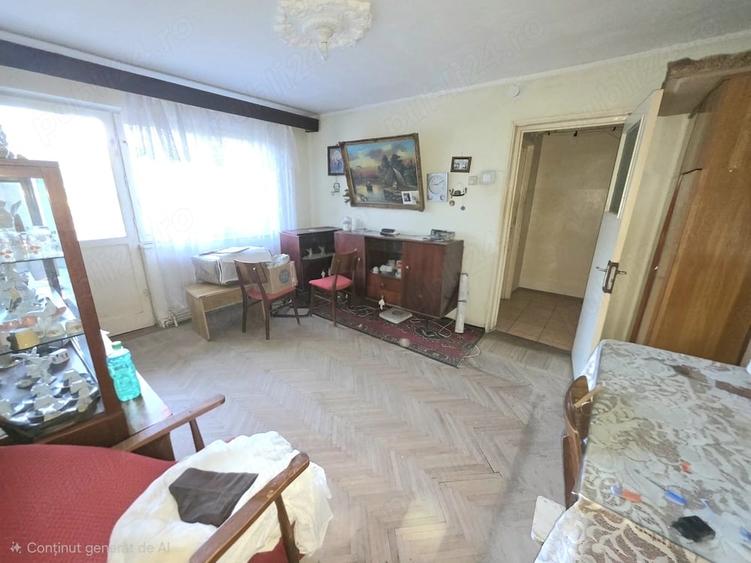 Apartament cu 3 camere semidecomandat în Viziru 1