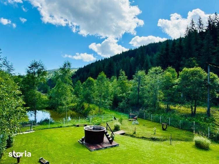 Casă cu 4 camere cu Teren 5500 Mp în Pojorâta