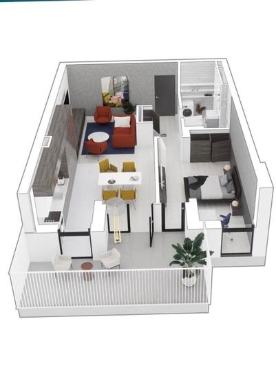 Apartament cu 2 camere semidecomandat în Mehala