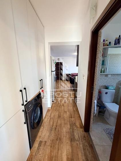 Apartament cu 2 camere semidecomandat, mobilat în Giroc