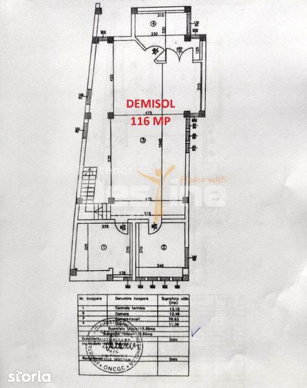 Spațiu comercial, de 470 mp, în Central