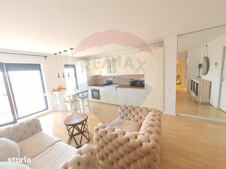Apartament cu 2 camere, mobilat în Grivița