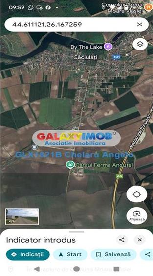 Teren intravilan de 16753 mp, în Moara Vlăsiei