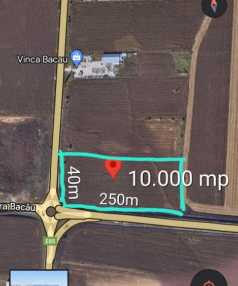 Teren de 10000 mp, în Republicii