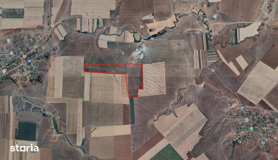 Teren de 590000 mp, în Saraiu
