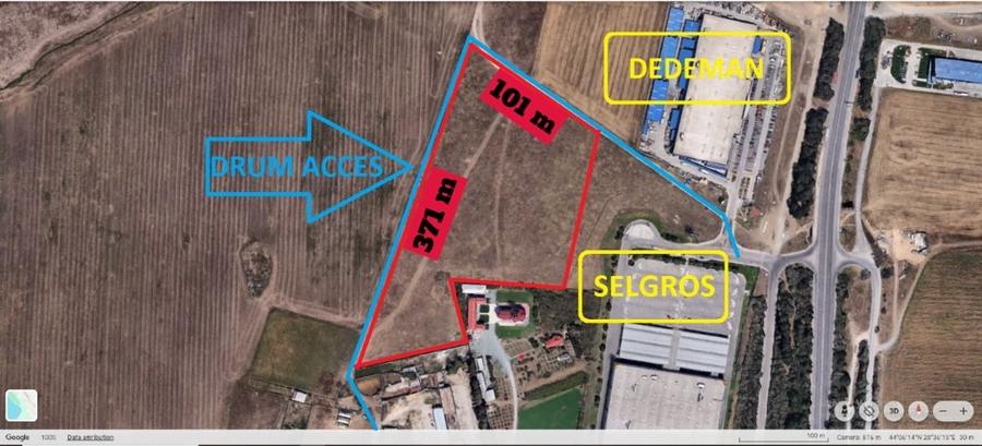 Teren Construcții intravilan de 35000 mp, în Agigea