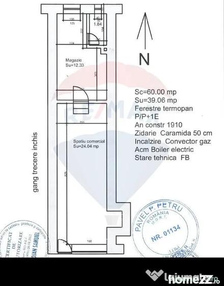 Spațiu comercial, de 39 mp, în Ultracentral