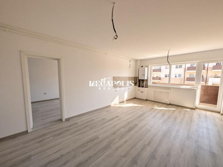 Apartament cu 2 camere semidecomandat în Sânpetru