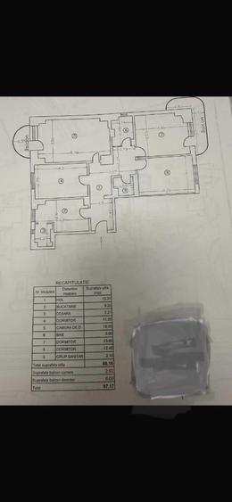 Apartament cu 4 camere decomandat în Păcurari