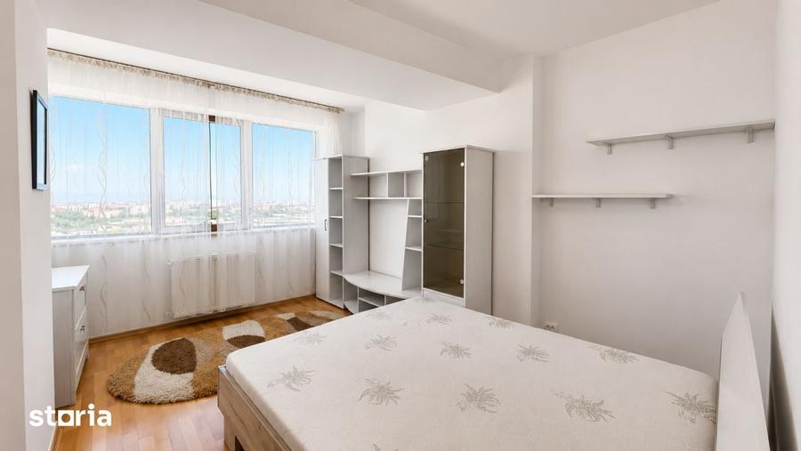 Apartament cu 3 camere decomandat, mobilat în Central