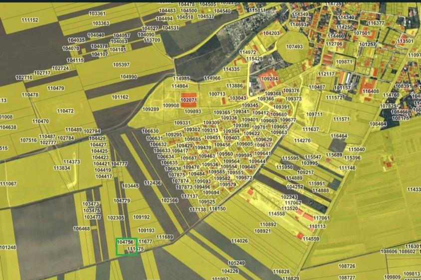 Teren agricol extravilan de 450 mp, în Agigea