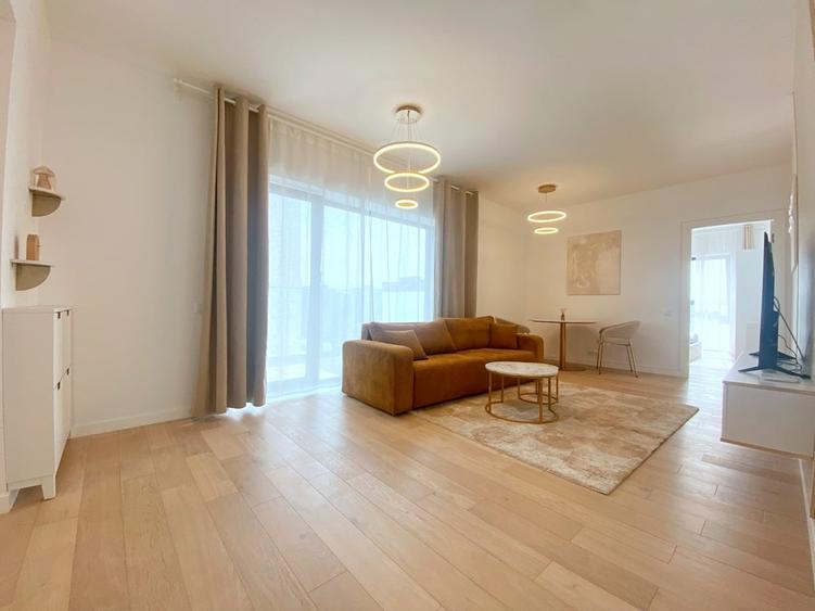 Apartament cu 2 camere semidecomandat, mobilat în Cotroceni