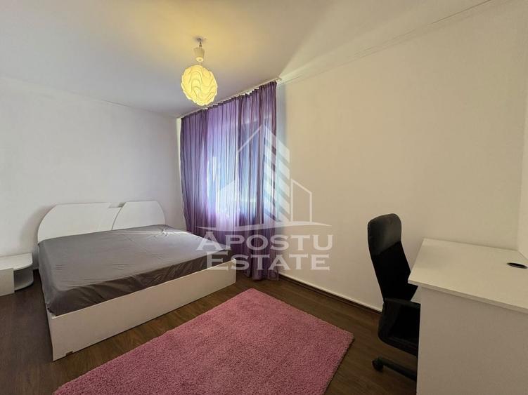 Apartament cu 2 camere nedecomandat, mobilat în Șagului