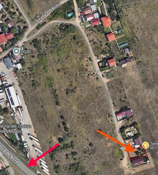 Teren de 370 mp, în Nord-Vest