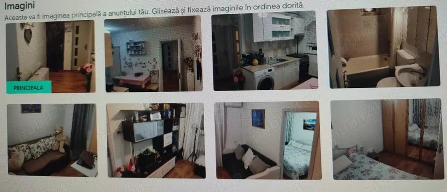 Apartament cu 3 camere semidecomandat în Turda