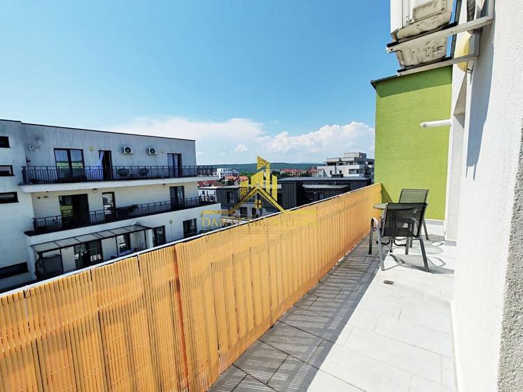 Apartament cu 2 camere semidecomandat, mobilat în Calea Turzii