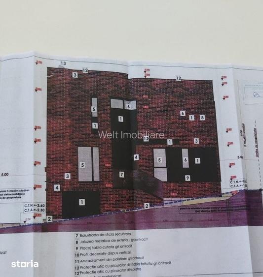 Teren autorizat casa individuala S+P+E, Europa, Cluj-Napoca
