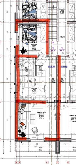 Apartament cu 2 camere în Calea Urseni