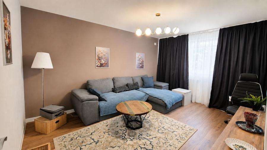 Apartament cu 2 camere decomandat, mobilat în Giurgiului