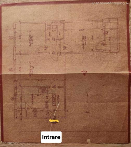 Apartament cu 3 camere semidecomandat în Drumul Taberei