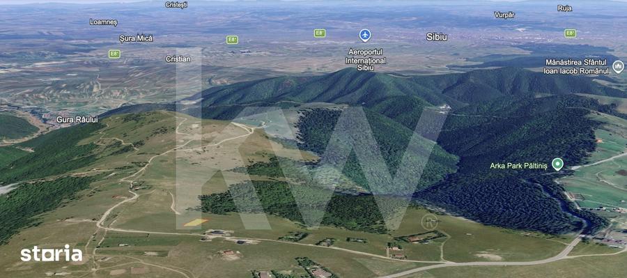 Teren de 2500 mp, în Central