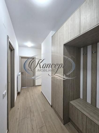 Apartament cu 2 camere semidecomandat, mobilat în Între Lacuri