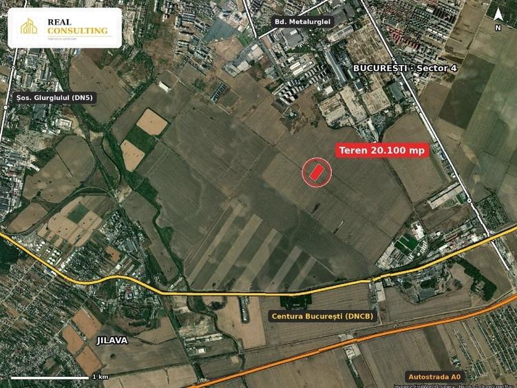 Teren Construcții intravilan de 20100 mp, în Metalurgiei