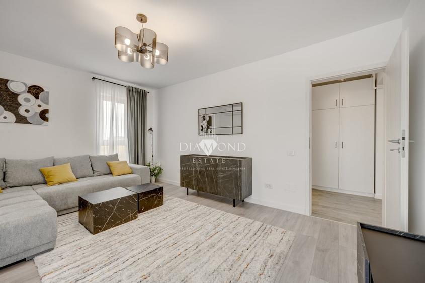 Apartament cu 2 camere decomandat, mobilat în Dobroești