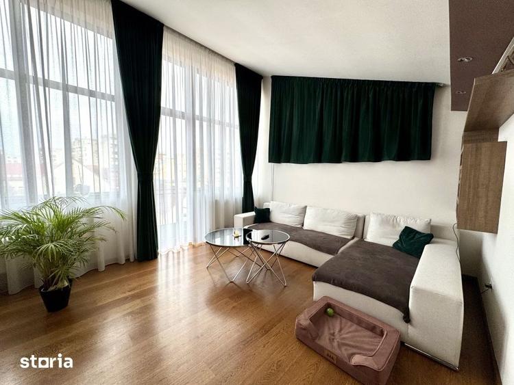 Apartament cu 4 camere semidecomandat, mobilat în Mărăști