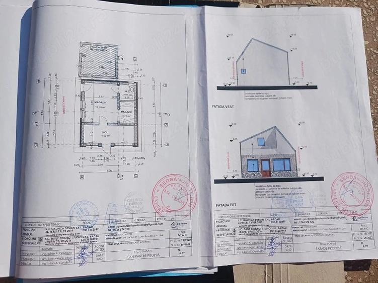 Casă cu 2 camere cu Teren 60 Mp în Republicii