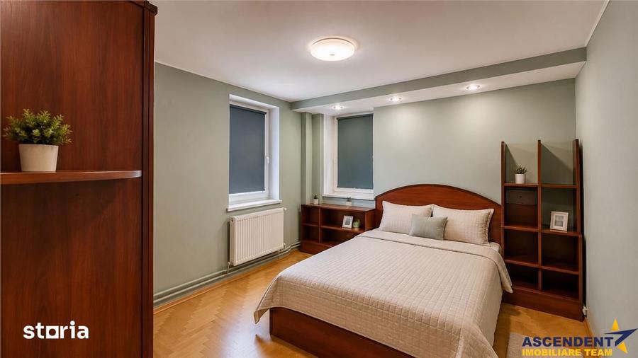 Apartament cu 3 camere decomandat, mobilat în Centrul Civic