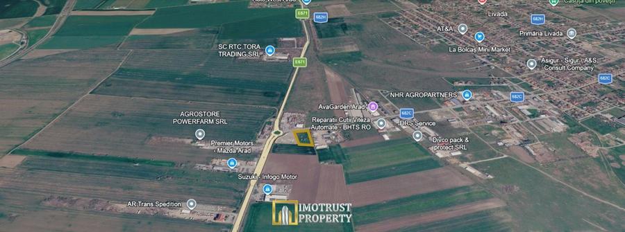 Teren Construcții intravilan de 5000 mp, în Livada