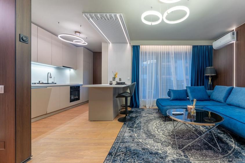 Apartament cu 2 camere, mobilat în Între Lacuri