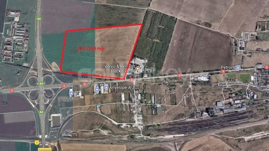 Teren Construcții extravilan de 320000 mp, în Brătianu