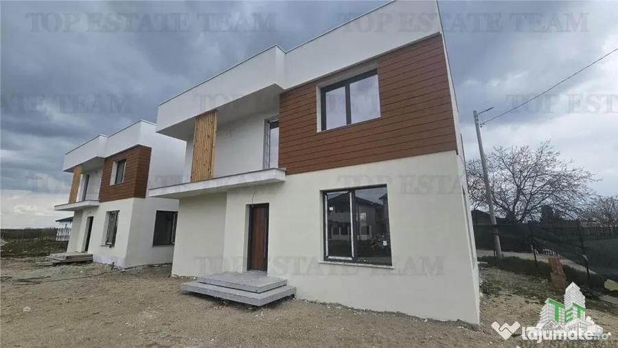 Casă cu 4 camere cu Teren 250 Mp în Chiajna