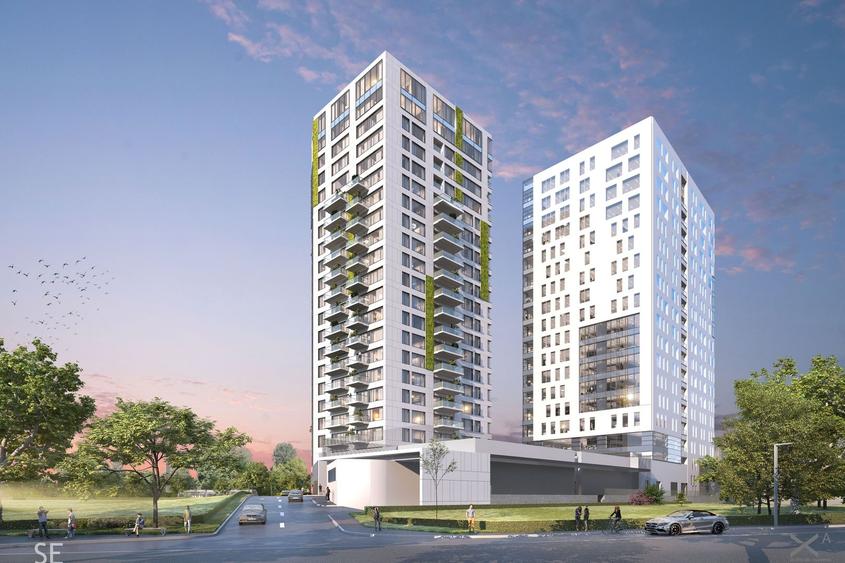 Apartament cu 2 camere decomandat în Barbu Văcărescu