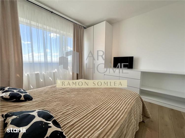Apartament cu 2 camere, mobilat în Sud