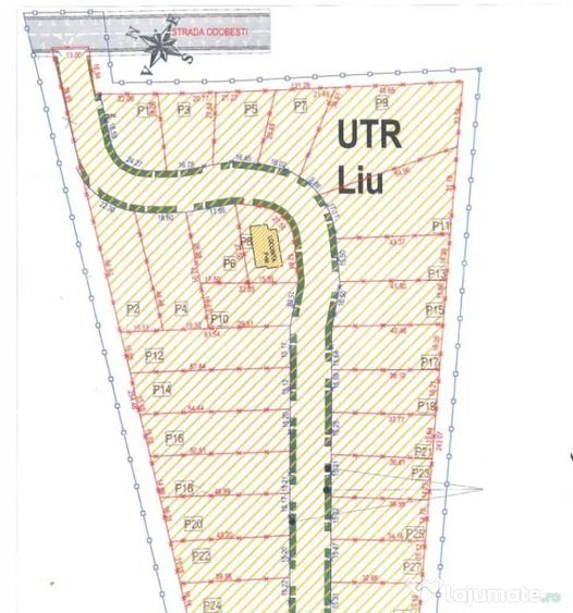 Teren autorizabil 656 mp, casa individuala, duplex, cart D? - 1