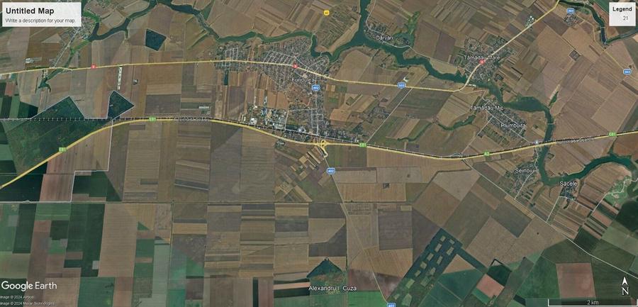 Teren Construcții extravilan de 1500000 mp, în Central