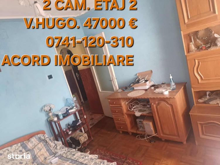 Apartament cu 2 camere decomandat în Central