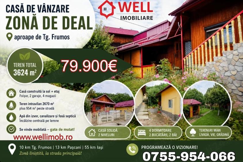 Casă cu Teren 2670 Mp în Giurgești