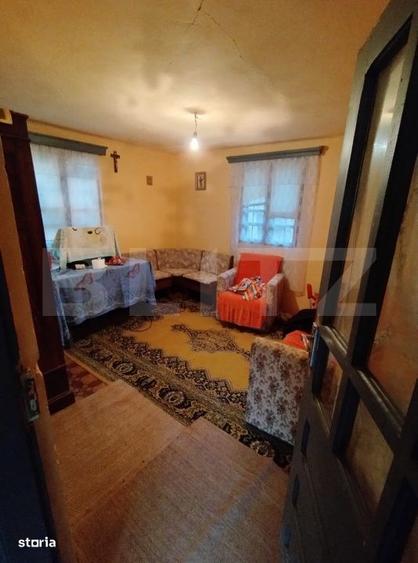 Casă cu 2 camere cu Teren 799 Mp în Central