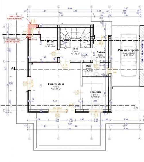 Casă cu 5 camere cu Teren 300 Mp în Apahida